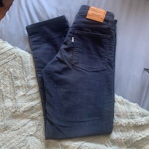 Levi’s corduroy wedgie straight pant